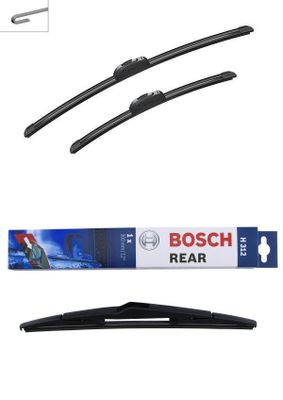 Bosch Ruitenwissers voordeelset AR552S + H312 AR552SH312