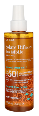 Pupa Milano - Pupa Multifunction Invisible Two-Phase Sunscreen SPF30 Zonbescherming 200 ml