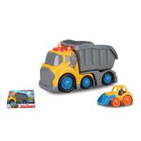 Kiddy Go Dumptruck + Licht en Geluid 19.5 cm Kiddy Go Dumptruck + Licht en Geluid 19.5 cm