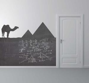 Sticker krijtbord Egypte piramides
