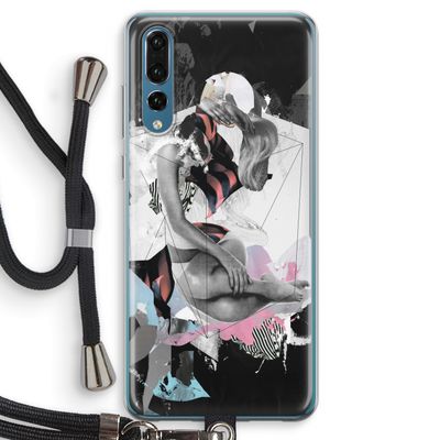 Camouflage de sommeil: Huawei P20 Pro Transparant Hoesje met koord