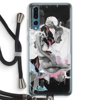 Camouflage de sommeil: Huawei P20 Pro Transparant Hoesje met koord