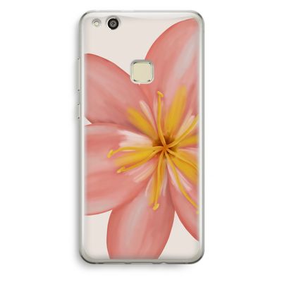 Pink Ellila Flower: Huawei Ascend P10 Lite Transparant Hoesje