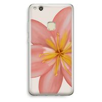 Pink Ellila Flower: Huawei Ascend P10 Lite Transparant Hoesje