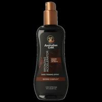 Australian Gold Dark tanning accelerator spray gel met bronzer 237 Milliliter