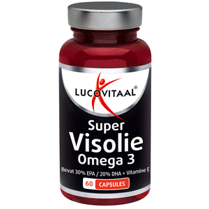 Super Omega 3 Visolie 60 capsules - Lucovitaal