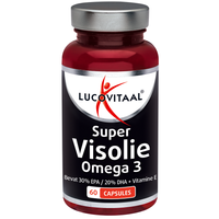 Super Omega 3 Visolie 60 capsules - Lucovitaal