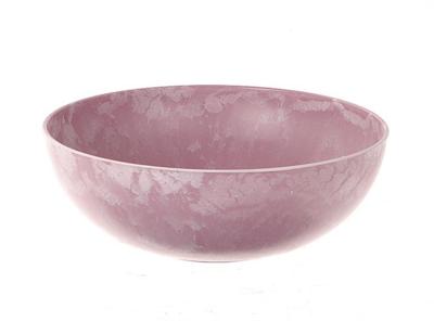 Schaal Melamine dia.25x9cm Roze