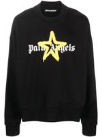 Palm Angels sweat à logo imprimé - Noir - thumbnail