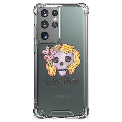Extreme Case Samsung Galaxy S21 Ultra Boho Skull Extreme Case Samsung Galaxy S21 Ultra Boho Skull