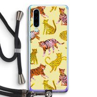 Cute Tigers and Leopards: Huawei P30 Transparant Hoesje met koord