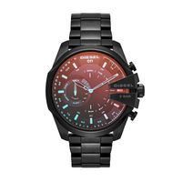 Horlogeband Diesel DZT1011 Staal Zwart 24mm - thumbnail