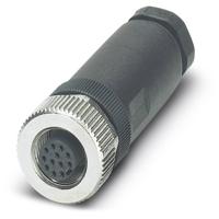 Phoenix Contact 1404420 Sensor/actuator connector, niet geassembleerd M12 Aantal polen: 12 Bus, recht 1 stuk(s) - thumbnail