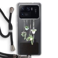 Hang In There: Xiaomi Mi 11 Ultra Transparant Hoesje met koord
