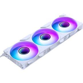 PHANTEKS M25 Gen2 PWM D-RGB 3-Pack Reverse Blade 120mm White