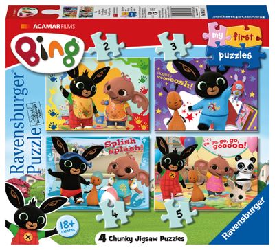 Ravensburger puzzel Bing bunny 2-4-6-8 stukjes