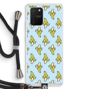 Bananas: Samsung Galaxy S10 Lite Transparant Hoesje met koord