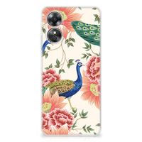 TPU Hoesje voor OPPO A17 Pink Peacock