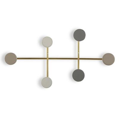 Kapstok Versa Multicolour Metaal Hars Hout MDF 6,5 x 22 x 41 cm (6,5 x 22 x 41 cm)
