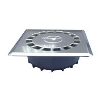 Afvoer Tecnoagua T-88 I PVC Roestvrij staal 16,5 x 16,5 x 5 cm 5 cm Verticaal