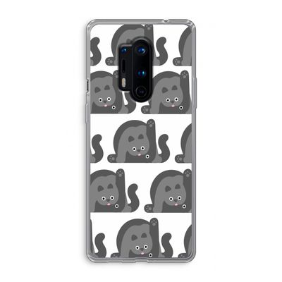Cats: OnePlus 8 Pro Transparant Hoesje