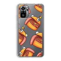 Hamburger: Xiaomi Redmi Note 10S Transparant Hoesje