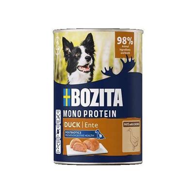 BOZITA Monoprotein Pate Duck - natvoer voor honden - 400g