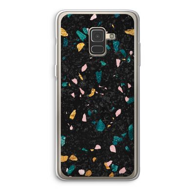 Terrazzo N°10: Samsung Galaxy A8 (2018) Transparant Hoesje