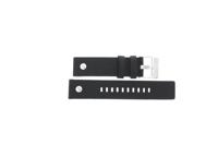 Horlogeband Diesel DZ7307 Leder Zwart 22mm