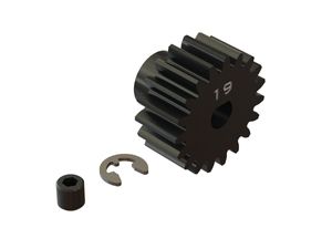 Pinion Gear, 19T HD Mod1 Safe-D5 (ARA310966)