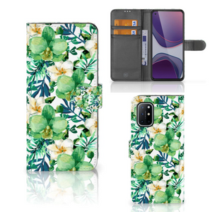 OnePlus 8T Hoesje Orchidee Groen