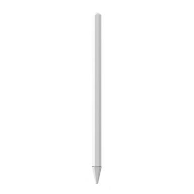 Stylus pen silica gel beschermhoes voor appel potlood 2 (wit)