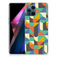 OPPO Find X3 | X3 Pro TPU bumper Funky Retro - thumbnail