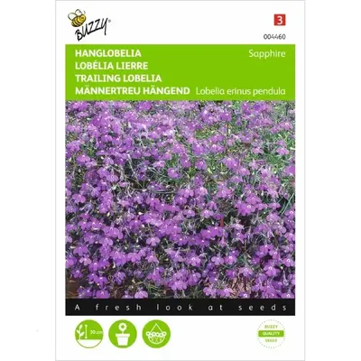 Lobelia, Hanglobelia Sapphire blauw