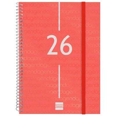 Agenda Finocam Rood A5 15,5 x 21,2 cm