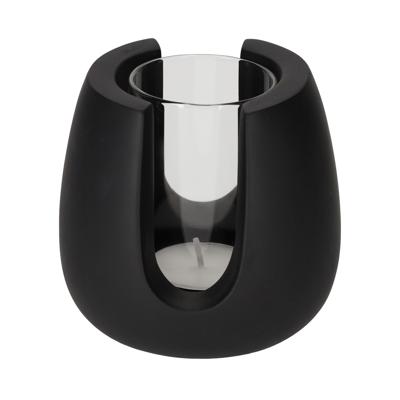 Jens Living Theelichthouder Tijn Zwart