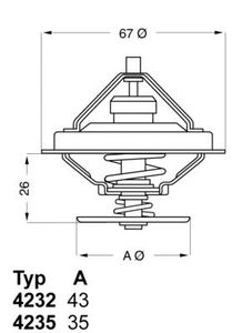 Thermostaat 423580D