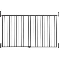 DreamBaby Veiligheidshek Extra breed Broadway Gro Gate - Te schroeven - L 76/134,5 x H 76 cm - Grijs