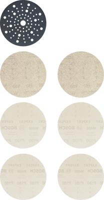 Bosch Accessoires Expert M480 schuurnetset 150 mm 7-delig - 1 stuk(s) - 2608901203
