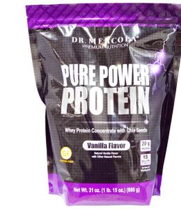 Pure Power Proteine, Vanilla smaak (880 g) - Dr. Mercola