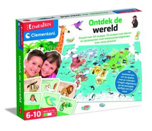 Clementoni Spel Puzzel Ontdek De Wereld