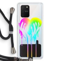 Hold My Heart: Samsung Galaxy S10 Lite Transparant Hoesje met koord