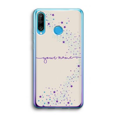 Sterren: Huawei P30 Lite Transparant Hoesje