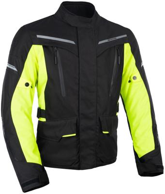 OXFORD Jacket metro 2.0 black/neon yellow gr. l