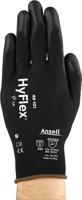 Ansell Handschoen | maat 10 zwart | EN 388 PSA-categorie II | nylon met polyurethaan | 12 paar - 48-101-10 48-101-10