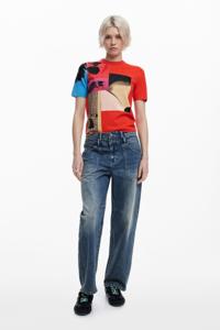 T-shirt ontworpen door Mr. Christian Lacroix - RED - M