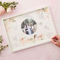 Ginger Ray FH-201 Floral Hen Fotolijst Gastenboek