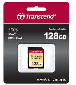 Transcend 128GB UHS-I U3 SD 128GB SDXC UHS-I Klasse 10 flashgeheugen
