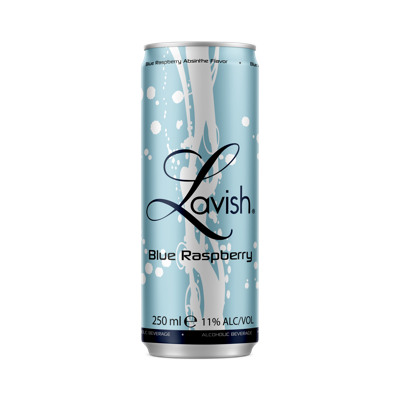 Lavish Blue Raspberry Absinthe Cocktail - 250ml - 11% alc.