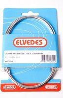 Elvedes Rem binnenkabel 2250mm RVS ø1,5mm T-nippel (op kaart) - thumbnail